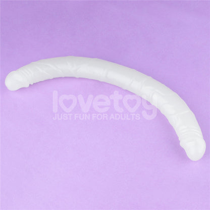 Lumino Play 18.5'' Double Dildo - Glow in the Dark Blue 47 cm Double Dong Lovetoy