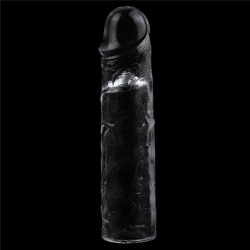 Flawless Clear Penis Sleeve 2'' - Clear 5 cm Penis Extender Sleeve Lovetoy