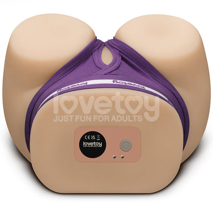 Streetgirls Dual Motor Sensation Pulse - Flesh USB Rechargeable Vibrating Masturbator Lovetoy