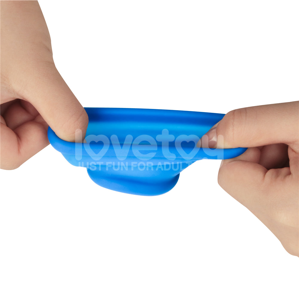Pinnacle Pro Tapered Squeeze - Blue Ball Stretcher Lovetoy