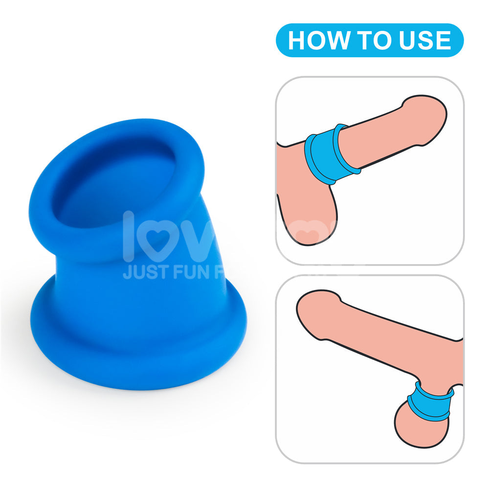 Pinnacle Pro Tapered Squeeze - Blue Ball Stretcher Lovetoy