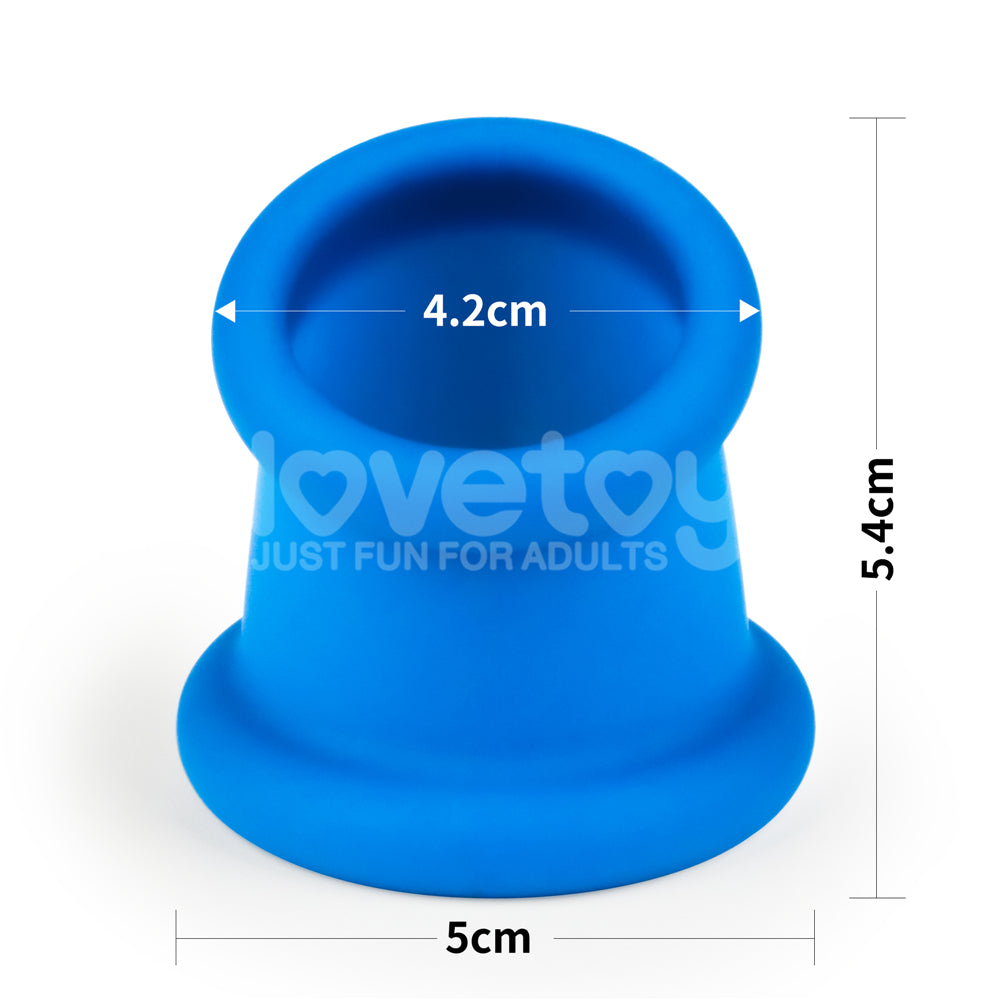 Pinnacle Pro Tapered Squeeze - Blue Ball Stretcher Lovetoy