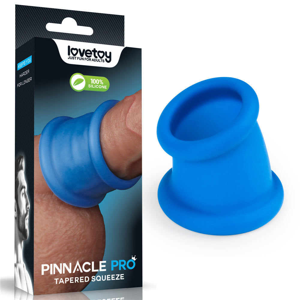 Pinnacle Pro Tapered Squeeze - Blue Ball Stretcher Lovetoy