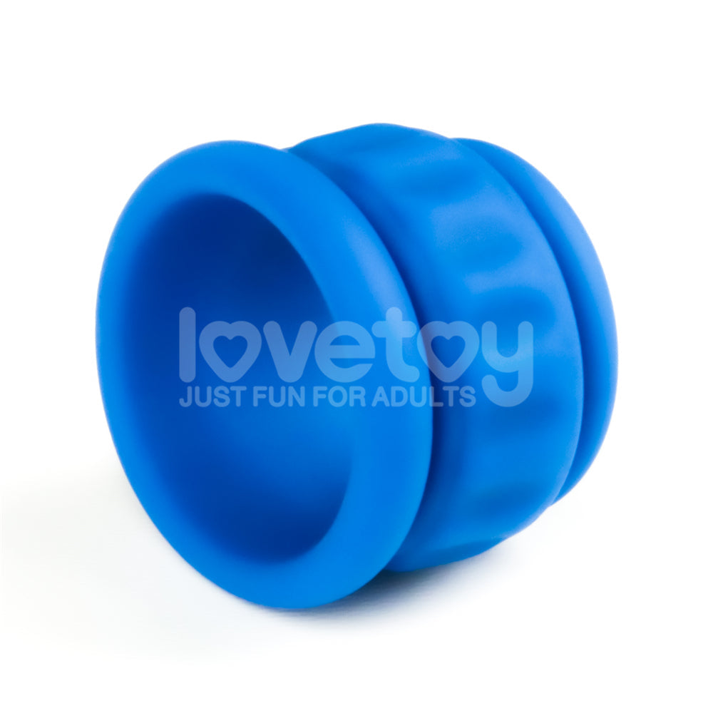 Pinnacle Pro Twin Flex - Blue Cock & Balls Rings Lovetoy