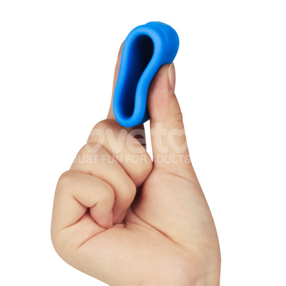 Pinnacle Pro Twin Flex - Blue Cock & Balls Rings Lovetoy