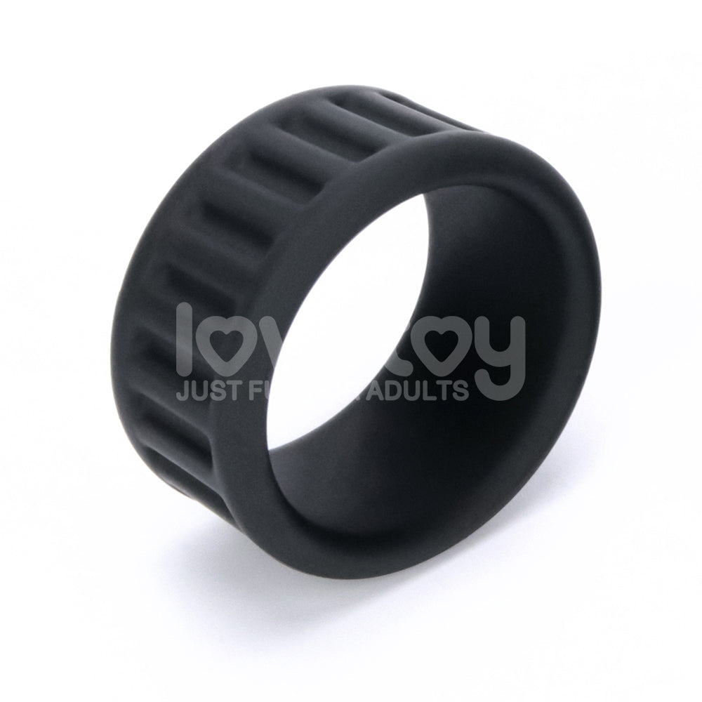 Pinnacle Pro Twin Grip Enhancer - Black Cock & Balls Ring Lovetoy