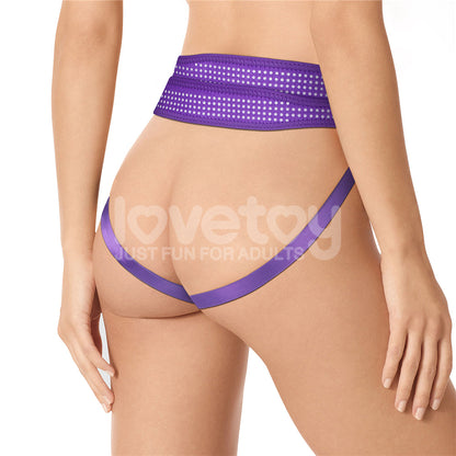 Ingen Easy Strap-On Harness - Purple Adjustable Strap-On Harness (No Probe Included) Lovetoy