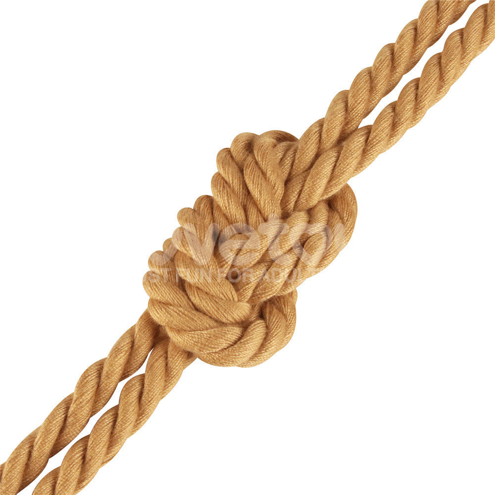 Rebellion Reign Bondage Rope - Natural - Natural Bondage Rope - 10 metre length Lovetoy