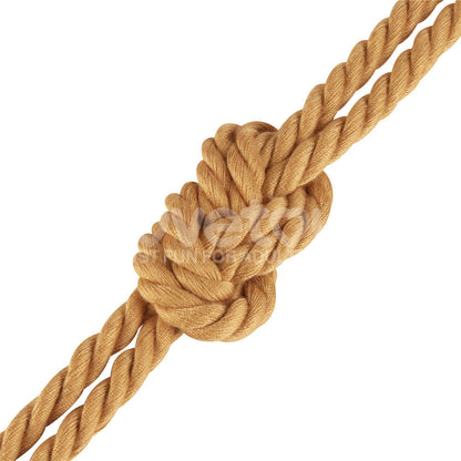 Rebellion Reign Bondage Rope - Natural - Natural Bondage Rope - 10 metre length Lovetoy