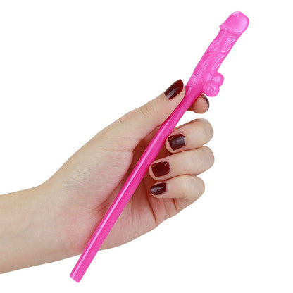 Jokes & Parties Original Willy Straws - Coloured Dicky Straws - Set of 9 Lovetoy