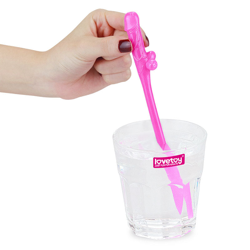 Jokes & Parties Original Willy Straws - Coloured Dicky Straws - Set of 9 Lovetoy
