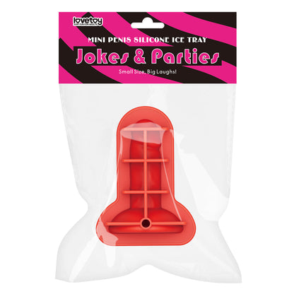Jokes & Parties Mini Penis Silicone Ice Tray - Novelty Ice Tray Lovetoy