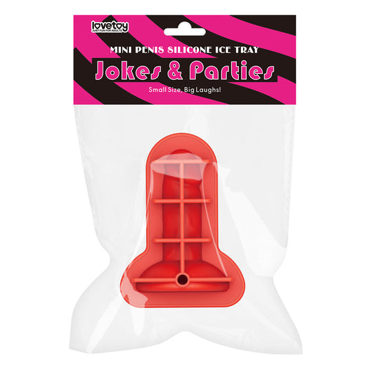 Jokes & Parties Mini Penis Silicone Ice Tray - Novelty Ice Tray Lovetoy