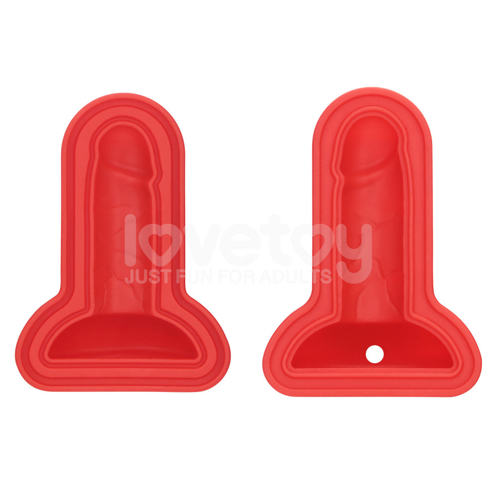 Jokes & Parties Mini Penis Silicone Ice Tray - Novelty Ice Tray Lovetoy