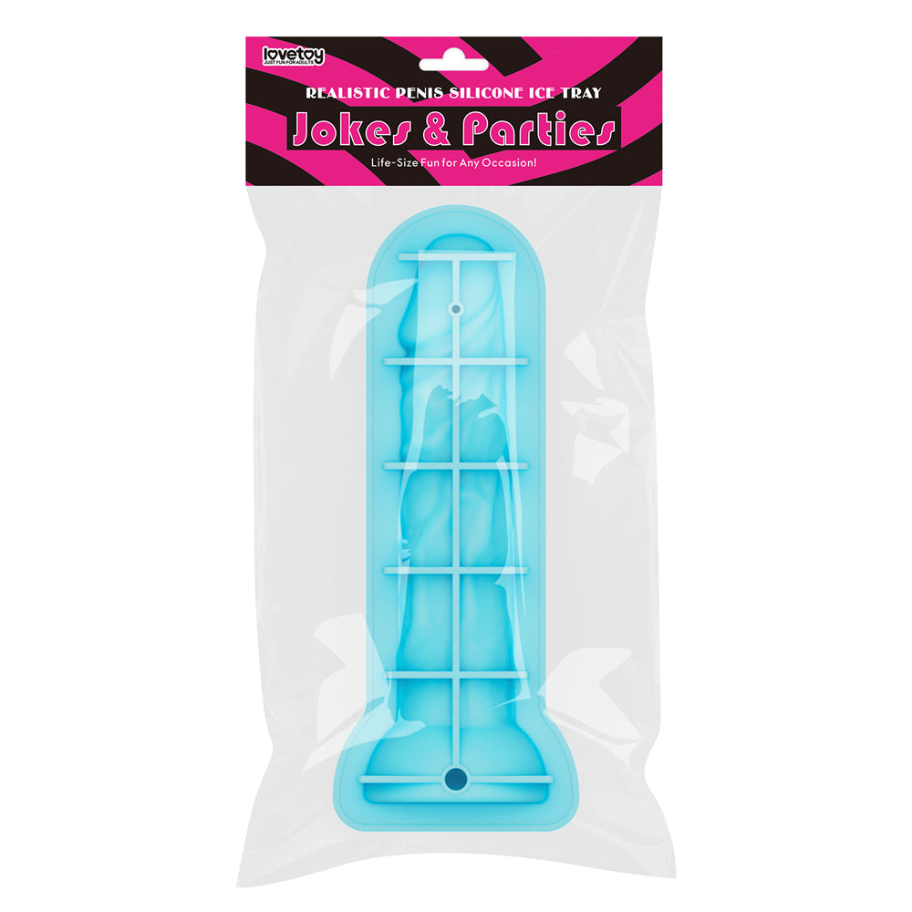 Jokes & Parties Realistic Penis Silicone Ice Tray - Novelty Ice Tray Lovetoy