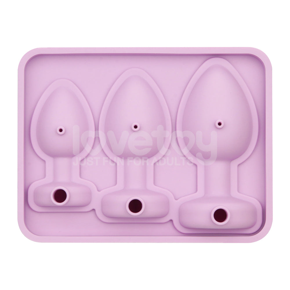 Jokes & Parties Butt Plug Silicone Ice Tray - Novelty Ice Tray Lovetoy