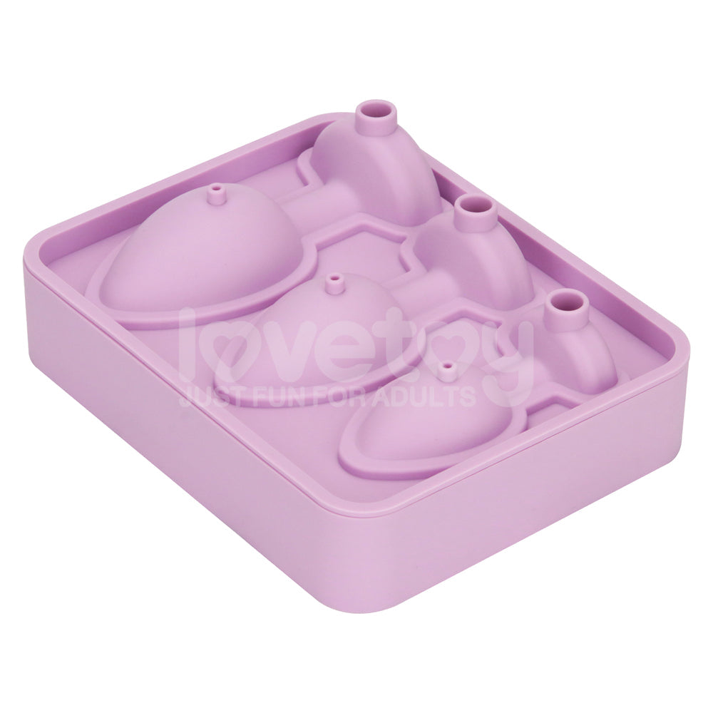 Jokes & Parties Butt Plug Silicone Ice Tray - Novelty Ice Tray Lovetoy
