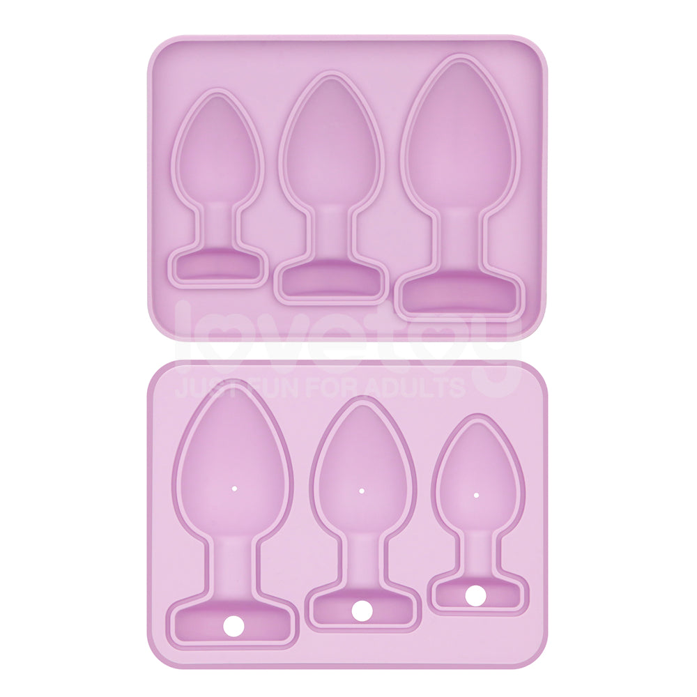 Jokes & Parties Butt Plug Silicone Ice Tray - Novelty Ice Tray Lovetoy