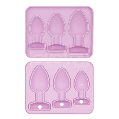 Jokes & Parties Butt Plug Silicone Ice Tray - Novelty Ice Tray Lovetoy