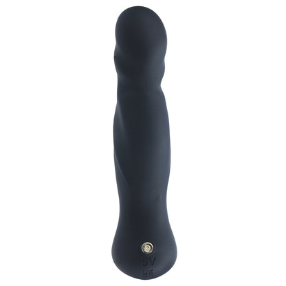 LEVELZ Vibrating & Thrusting Silicone Prostate Massager - Black 14.7 cm USB Rechargeable Thrusting Prostate Massager Shots Toys
