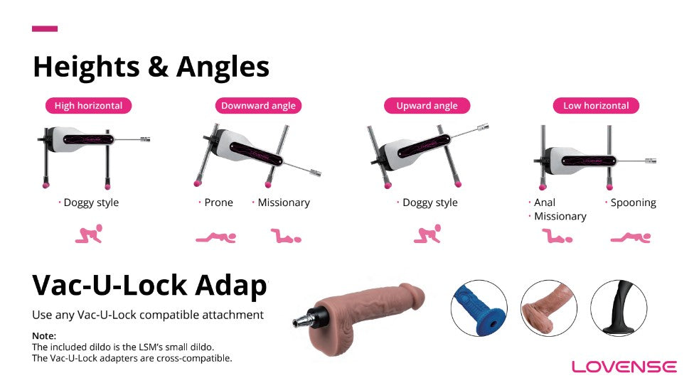 Lovense Mini Sex Machine Launch Kit  - Club X