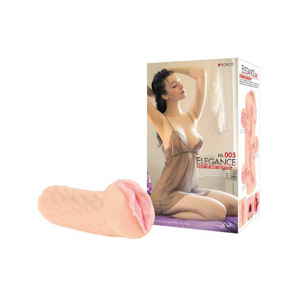 Kokos Elegance 005 - Flesh Dual Layer Vagina Stroker Kokos