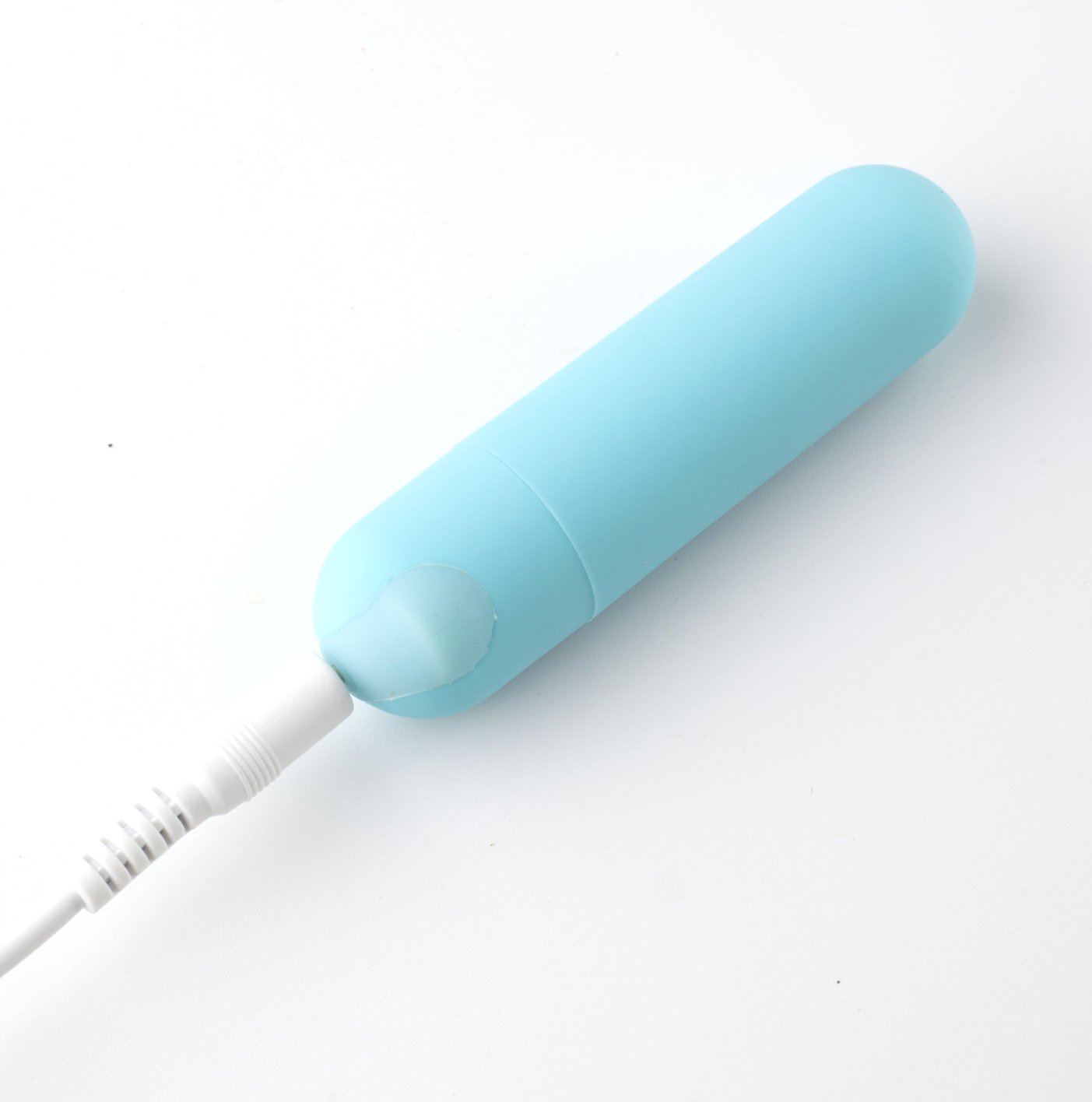 Maia Jayden - Clear/Blue USB Rechargeable Vibrating Cock & Ball Rings Maia Toys