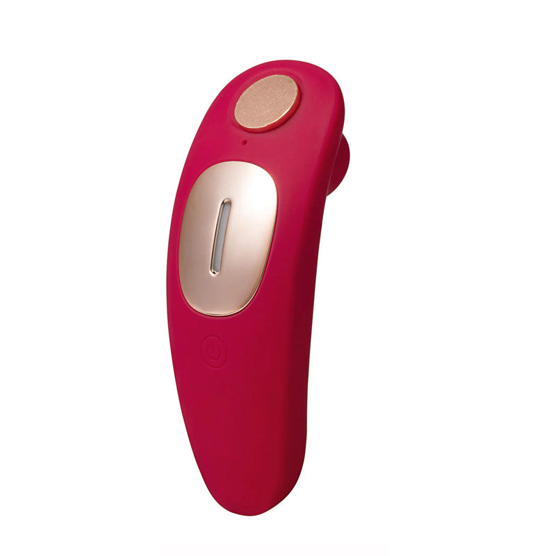 Maia Remi - Red USB Rechargeable Panty Vibe with Suction Maia Toys
