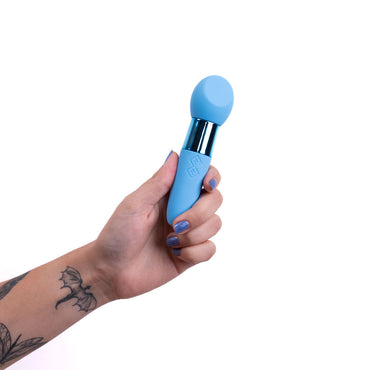 Maia RINA - Blue - Blue 13.3 cm USB Rechargeable Vibrator Maia Toys