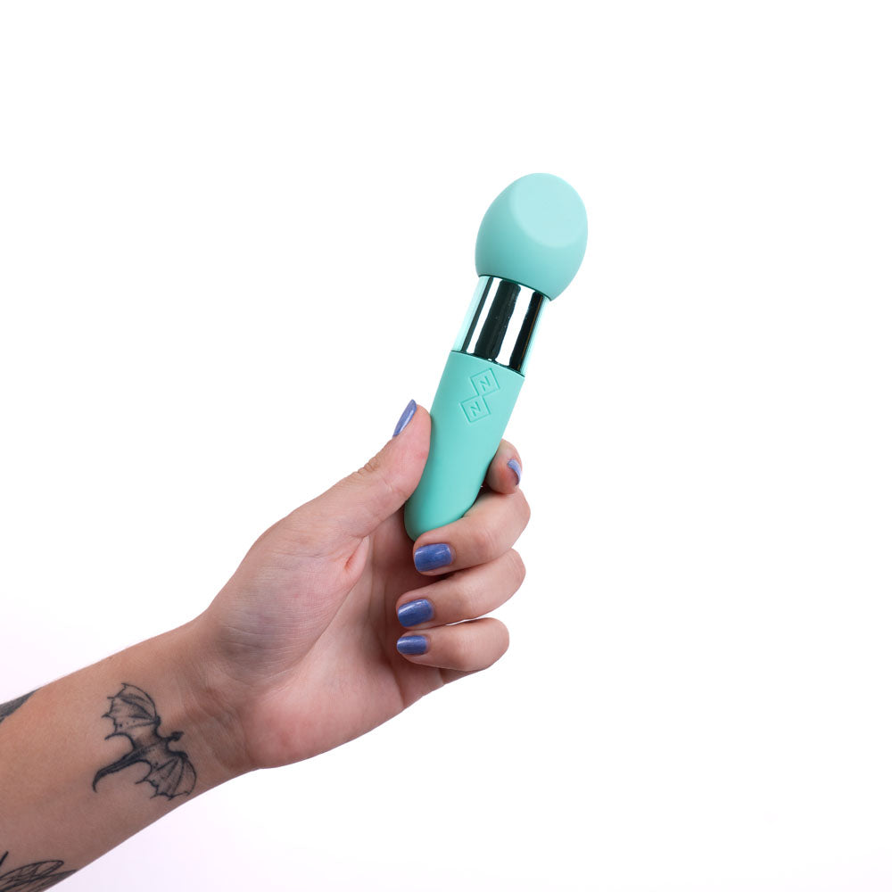 Maia RINA - Teal - Teal 13.3 cm USB Rechargeable Vibrator Maia Toys