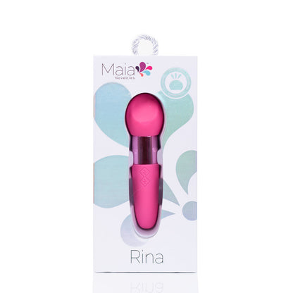 Maia RINA - Pink - Pink 13.3 cm USB Rechargeable Vibrator Maia Toys