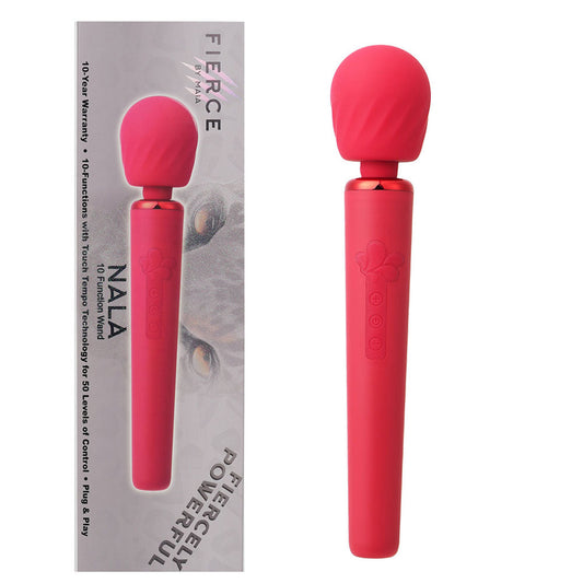 Maia NALA - Red - Red 30 cm USB Rechargeable Massage Wand Maia Toys