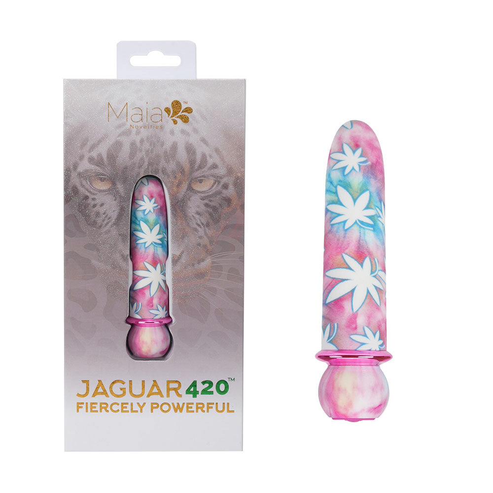 Maia JAGUAR 420 Tie Die - 420 Tie Die 10.1 cm USB Rechargeable Bullet Maia Toys