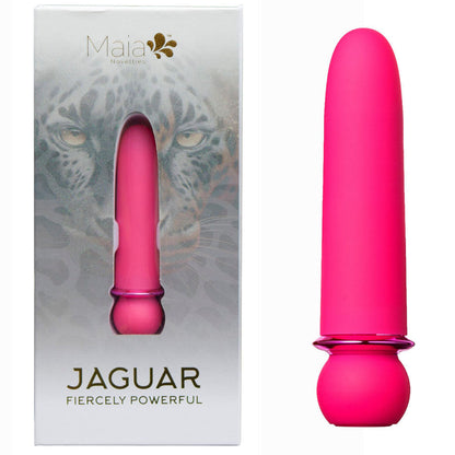 Maia JAGUAR - Pink - Pink 10.1 cm USB Rechargeable Bullet Maia Toys