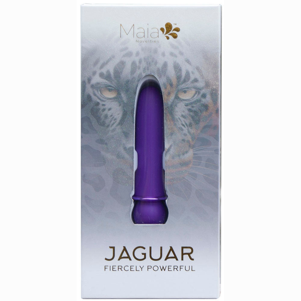 Maia JAGUAR - Purple - Purple 10.1 cm USB Rechargeable Bullet Maia Toys