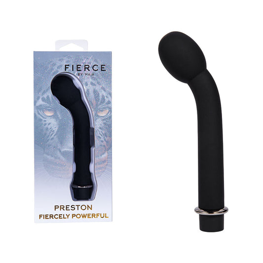 Maia PRESTON - Black 17.8 cm USB Rechargeable G-Spot Vibrator Black - Club X
