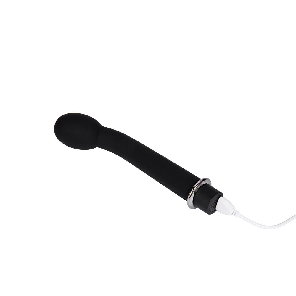 Maia PRESTON - Black 17.8 cm USB Rechargeable G-Spot Vibrator Maia Toys