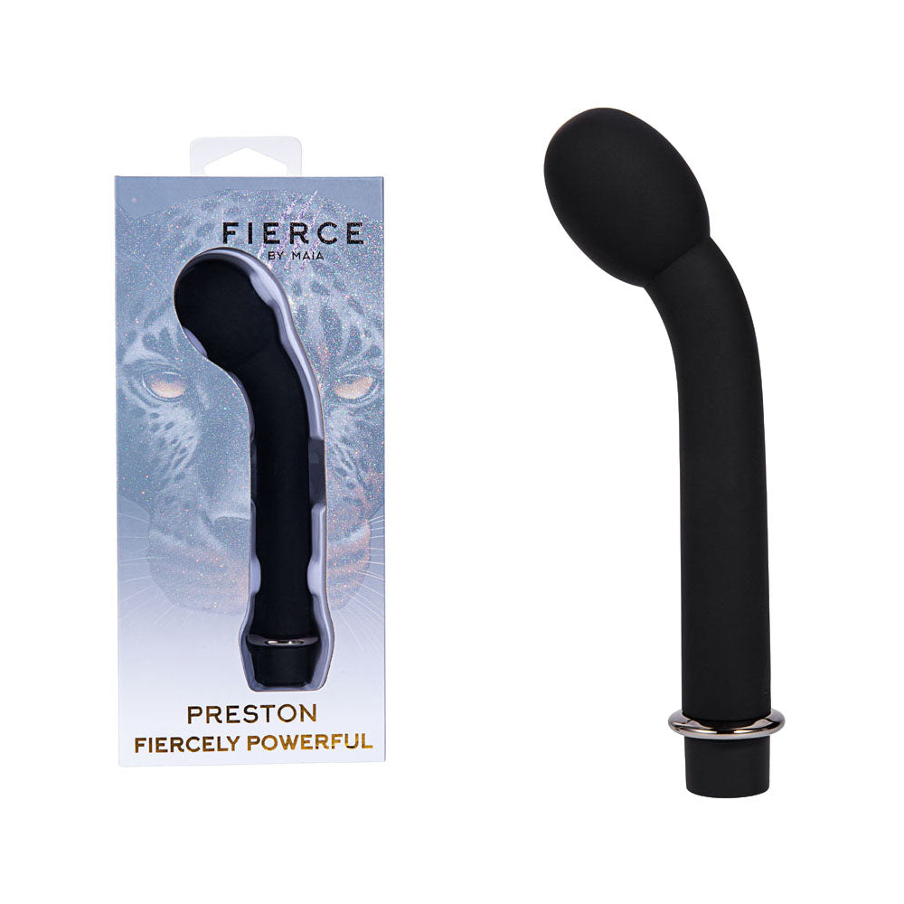 Maia PRESTON - Black 17.8 cm USB Rechargeable G-Spot Vibrator Maia Toys