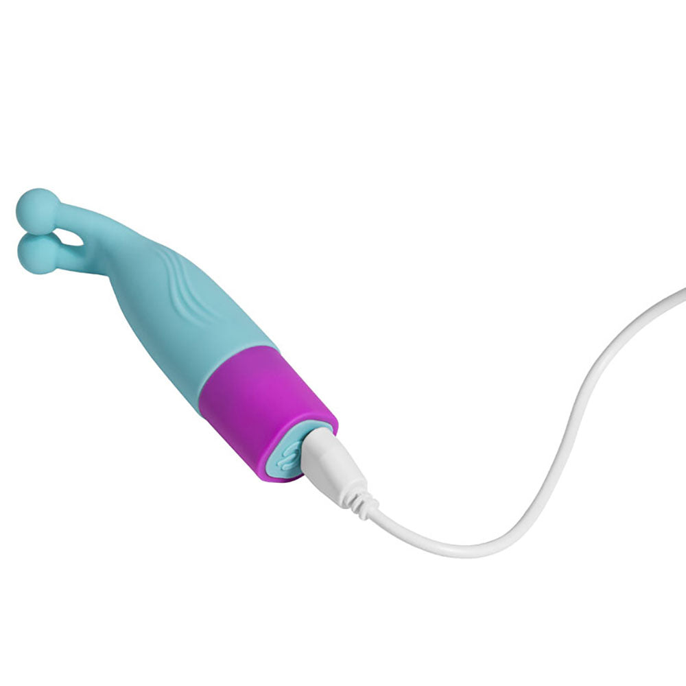 Maia MACI - Light Blue 8.9 cm USB Rechargeable Bullet Maia Toys