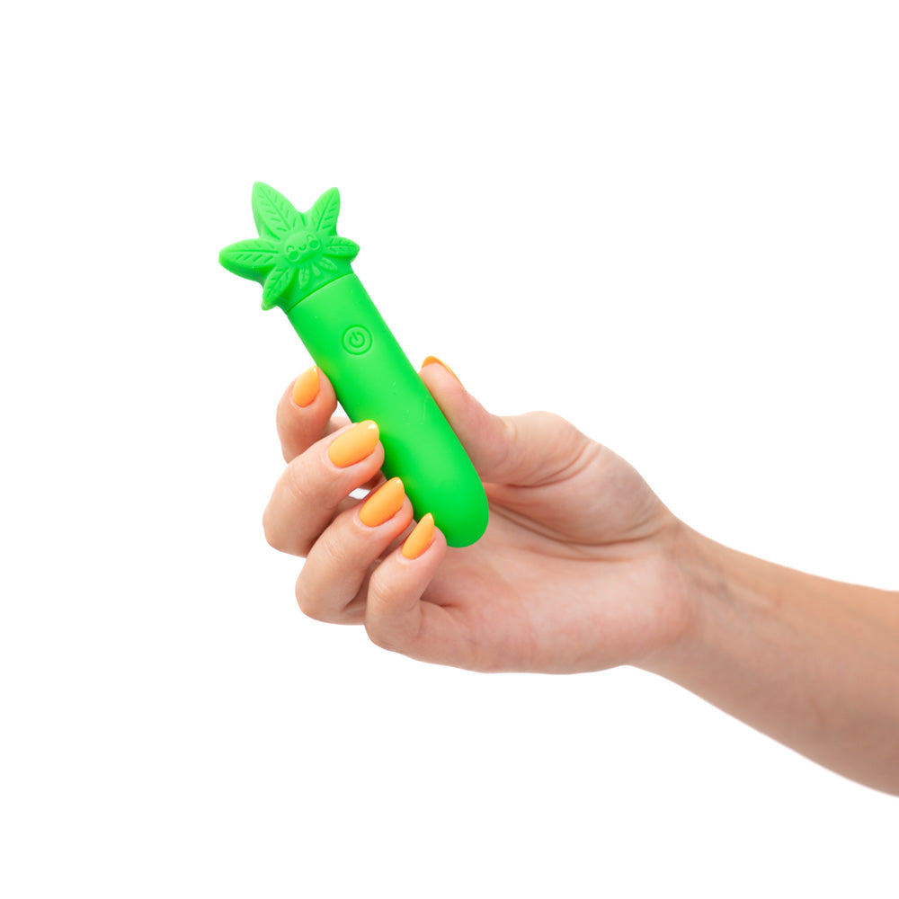 Maia STONI - 420 Green 11.1 cm USB Rechargeable Bullet Maia Toys