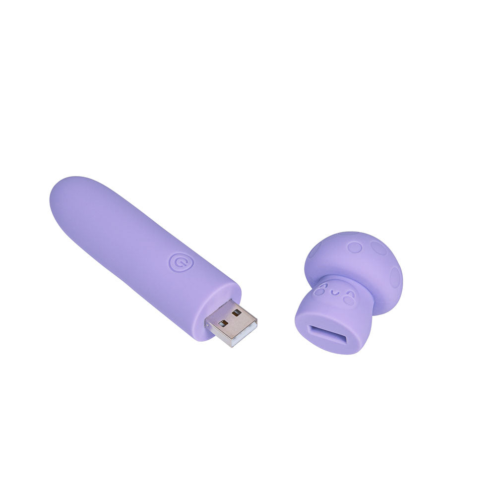 Maia HAPPI - Purple 11.1 cm USB Rechargeable Bullet Maia Toys