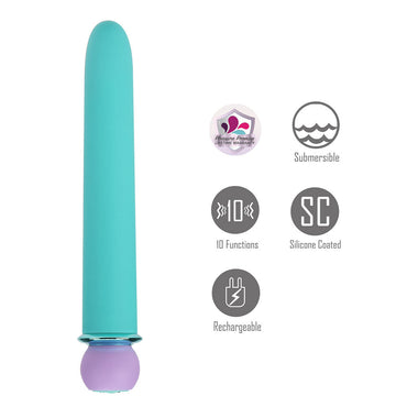 Maia RORI - Blue - Blue 15.2 cm USB Rechargeable XL Bullet Maia Toys