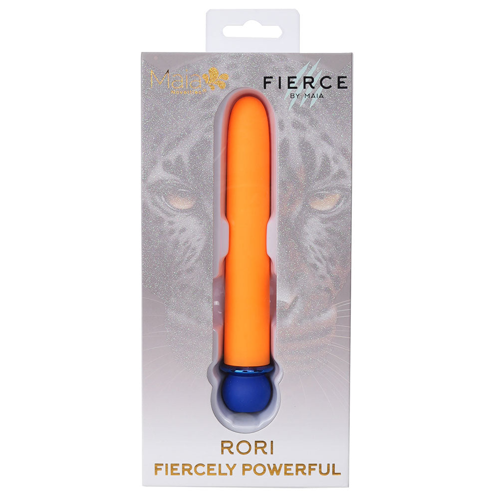 Maia RORI - Orange - Orange 15.2 cm USB Rechargeable XL Bullet Maia Toys
