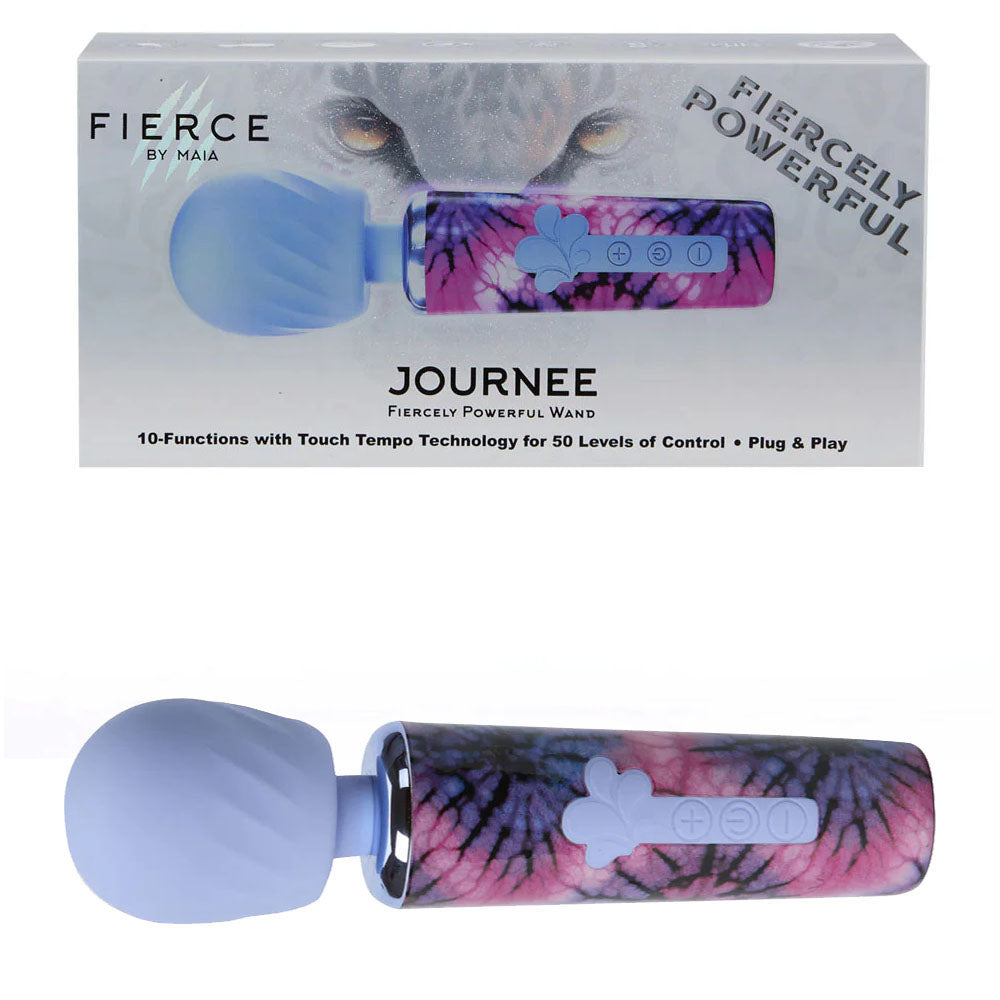 Maia JOURNEE Wand - Purple 15.9 cm USB Rechargeable Massage Wand Maia Toys