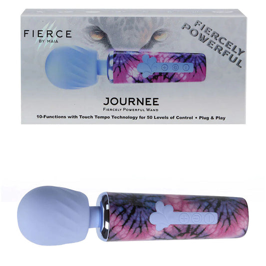 Maia JOURNEE Wand - Purple 15.9 cm USB Rechargeable Massage Wand Maia Toys