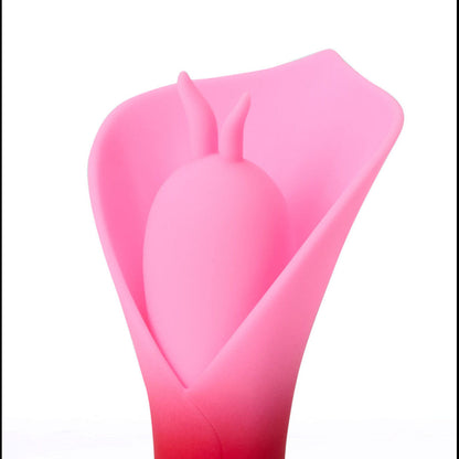 Maia MINA - Red - Red/Pink USB Rechargeable Fluttering Flower Stimulator Maia Toys