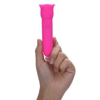 Maia VIBEDRIVE - Pink - Pink 10 cm USB Rechargeable Bullet with 16 GB Storage Maia Toys
