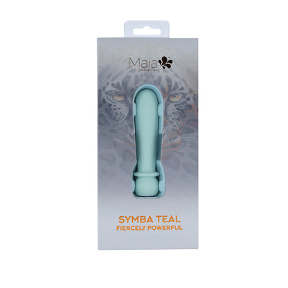 Maia SYMBA - Teal - Teal 10.8 cm USB Rechargeable Powerful Bullet Maia Toys