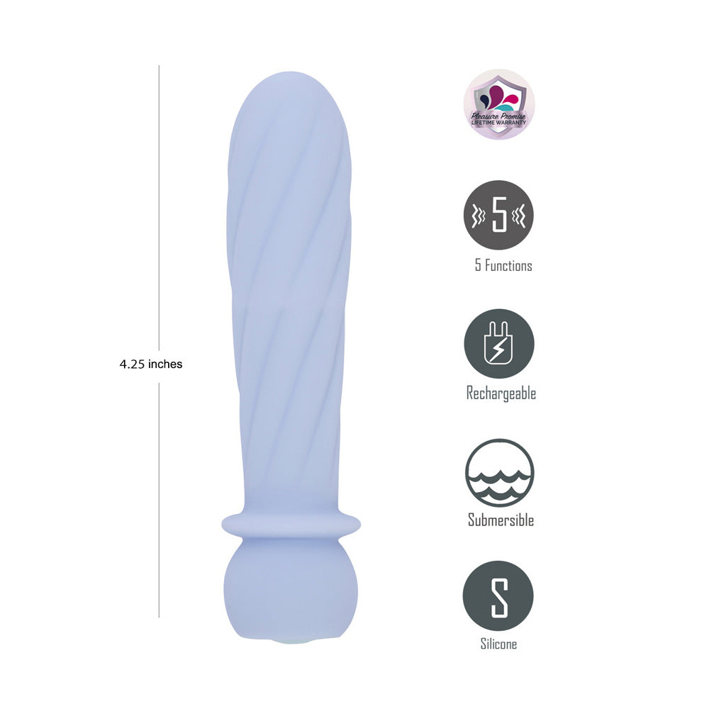 Maia SYMBA - Purple - Purple 10.8 cm USB Rechargeable Powerful Bullet Maia Toys