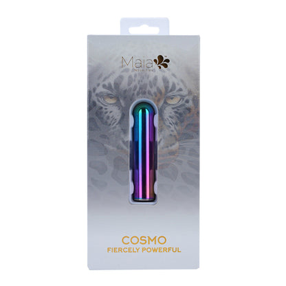 Maia COSMO - Metallic Coloured 8.9 cm USB Rechargeable Bullet
